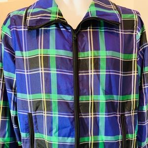 Lauren Active Ralph Lauren Purple Multi Jacket NWT